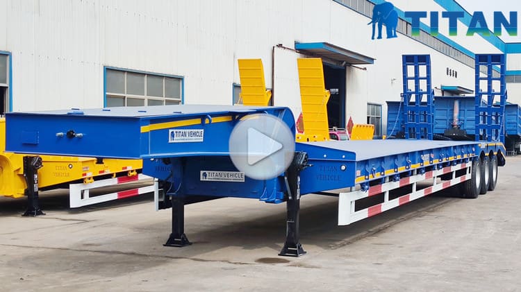 Excavator Drop Deck Trailer