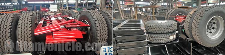 3 Axle Fence Livestock Semi Truck Trailer for Sale In Nigeria