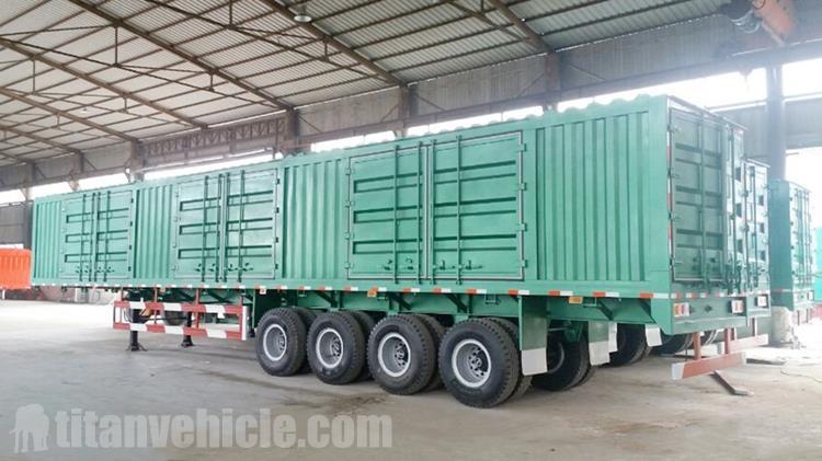 4 Axle Dry Van Trailer for Sale In Nigeria Lagos